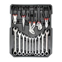 CAISSE A OUTILS 188 PIECES ESN188N AEP