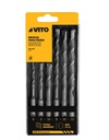 JEU DE 6 FORETS SDS-PLUS  (6, 8, 10X110MM + 8, 10, 12X160MM) 