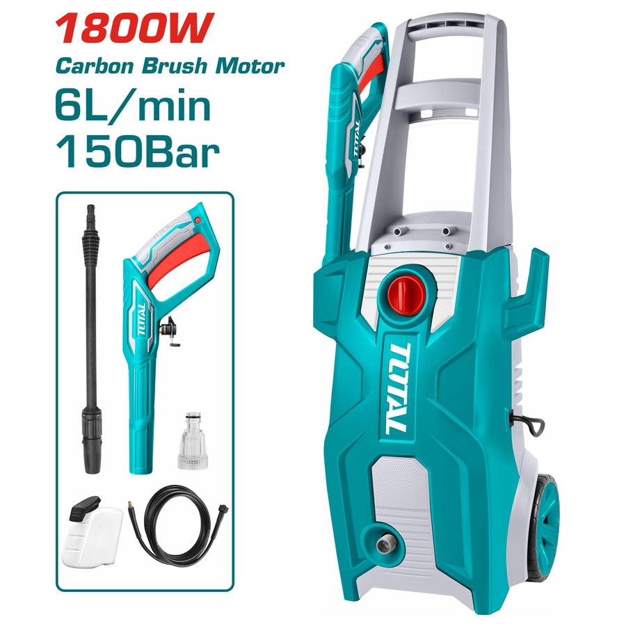 NETTOYEUR HAUTE PRESSION 1800W TOTAL
