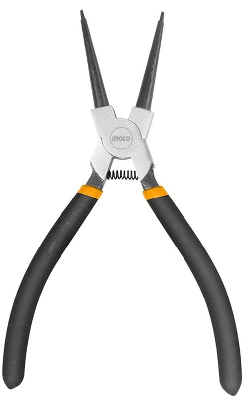 INGCO PINCE CIRCLIPS INTERIEUR A TÊTE DROITE 180MM  [HCCP011802]