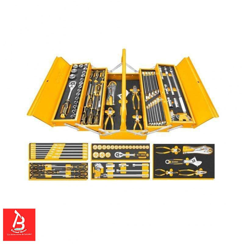 INGCO BOITE A OUTILS 59 PCS  