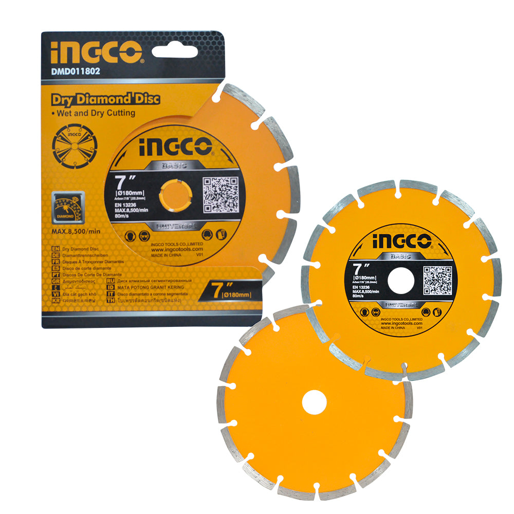 INGCO DISQUE DIAMAND 180MM  [DMD011802]