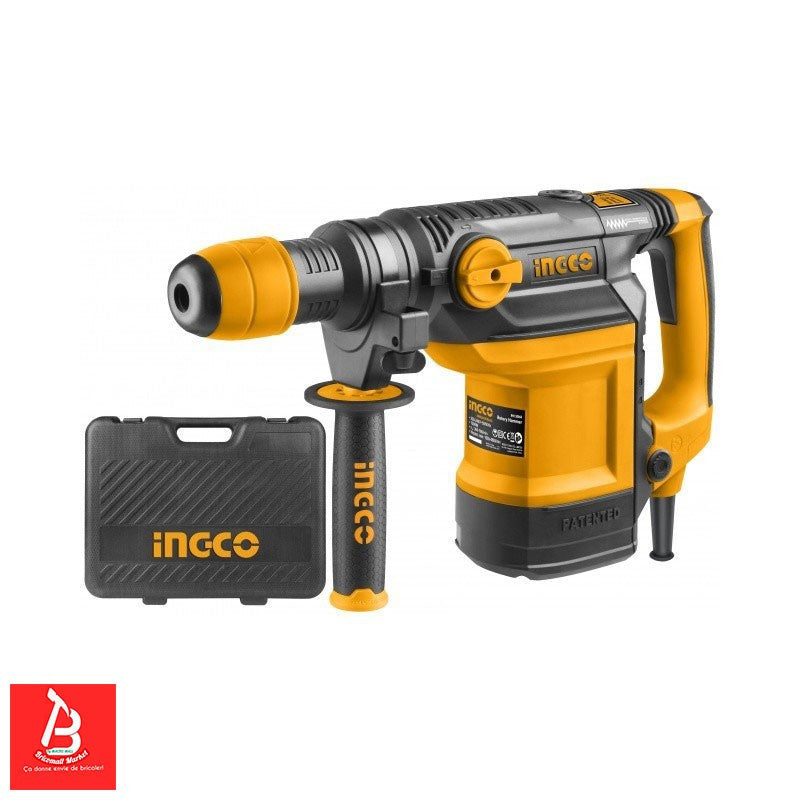 INGCO MARTEAU PERFORATEUR SDS MAX 1200W 38MM + 4 FORÊTS  [RH120068]