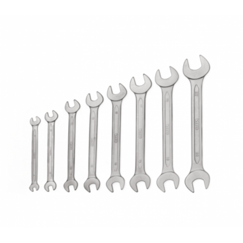 VITO set of 8 double open-end spanners