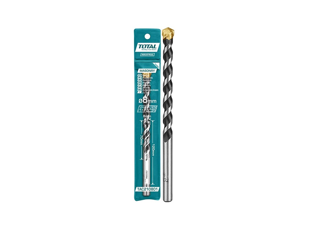 TOTAL FORET A BETON 8*120MM  
