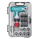 [TACSD30186] TOTAL set of 24 T-handle screwdrivers
