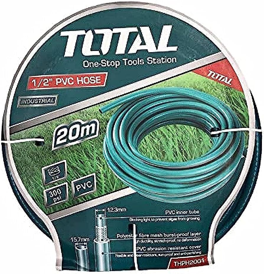 TOTAL TUYAU PVC 1/2'' 20M  