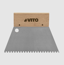 VITO SPATULE EN ACIER DENTEE 180MM 4X4MM [VIED180]