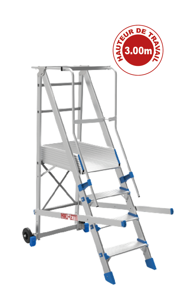 MARCHETTI ECHELLE PLATEFORME FORTEZZA 4 NORMÉ EN1004 [FORTEZZA4]