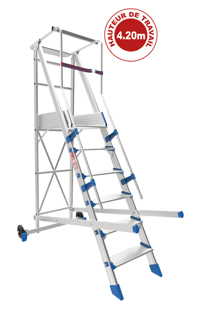 MARCHETTI ECHELLE PLATEFORME FORTEZZA 9 NORMÉ EN1004 [FORTEZZA9]