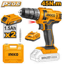 INGCO VISSEUSE SANS FIL LITHIUM 20V 2 BATTERIES SS [CDLI20028]