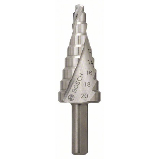 BOSCH FRAISES ETAGEES HSS 4-20MM  [2608597519]