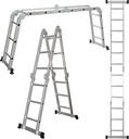 [THLAD04431] TOTAL 4X3 convertible ladder 3 planes + stabiliser