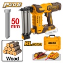 INGCO CLOUEUSE 20V +1 BATTERIE & CHARGEUR INGCO 50MM [CBNLI5008]