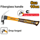 INGCO MARTEAU DE MENUISIER 220G TÊTE FORGEE SI NR  [HCH81008]