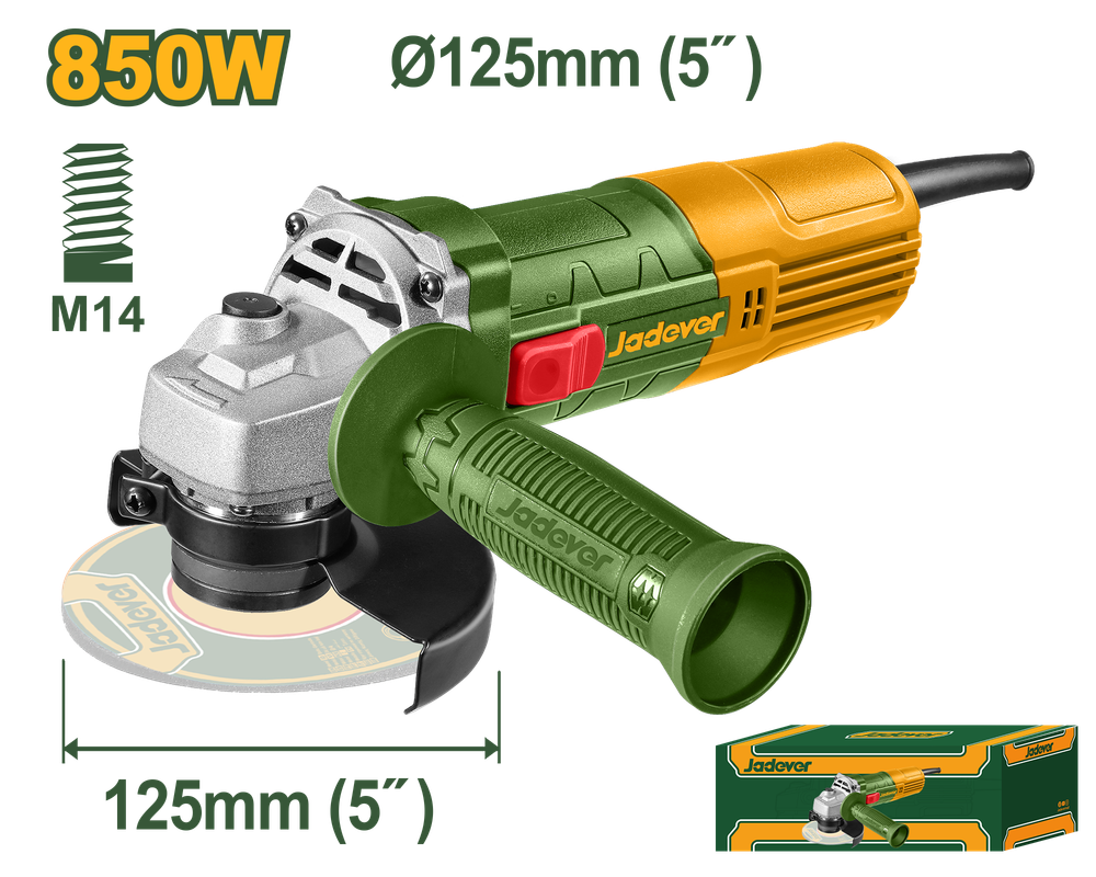 JADEVER MEULEUSE 125MM 850W  [JDAG15851]