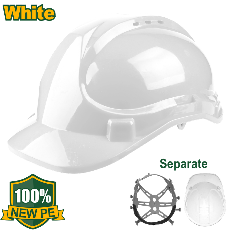 JADEVER CASQUE DE SÉCURITÉ BLANC   [JDSH1303]