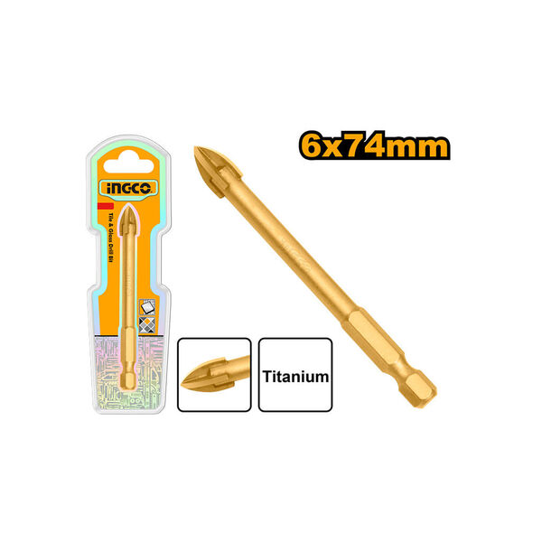 INGCO FORET POUR CARRELAGE ET VERRE 6*85MM  [DBG1130601]
