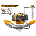 INGCO TARIÈRE THERMIQUE ESSENCE 52CC/1.4KW  [GEA55221-1]