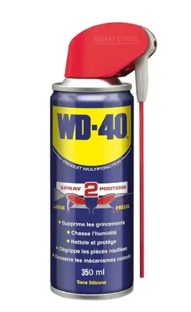 DEGRIPPANT WD-40 350ML DOUBLE POSITION