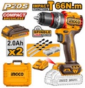 INGCO PERCEUSE VISSEUSE 20V 66NM 2 BATT BRUSHLESS  