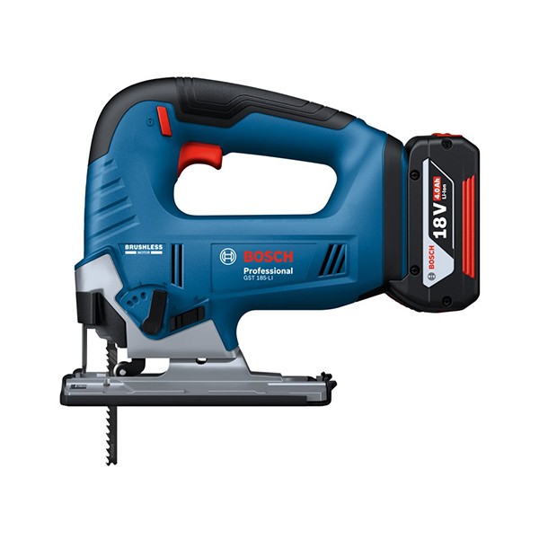 BOSCH SAUTEUSE SANS FIL GST-185 LI AVEC 2 BAT 3AH [06015B3024]