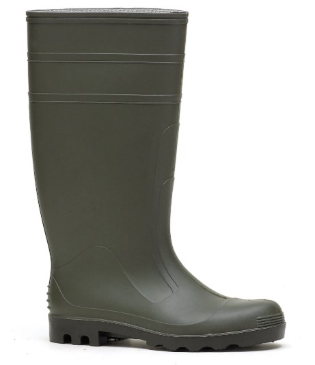 GENERIC BOTTE DE SECURITE PVC P:42 S/C VERT/NOIR 