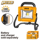 INGCO PROJECTEUR 20V BATTERIE/CHARGEUR NON INCLUS  [CWLI2025]