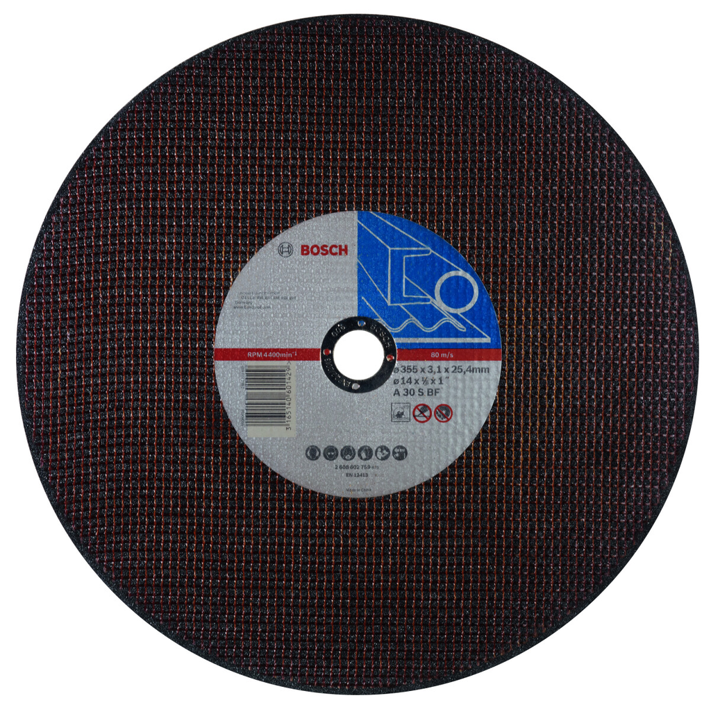 BOSCH DISQUE A TRONCONNER 355MMX25.4X3.1 [2608602759]