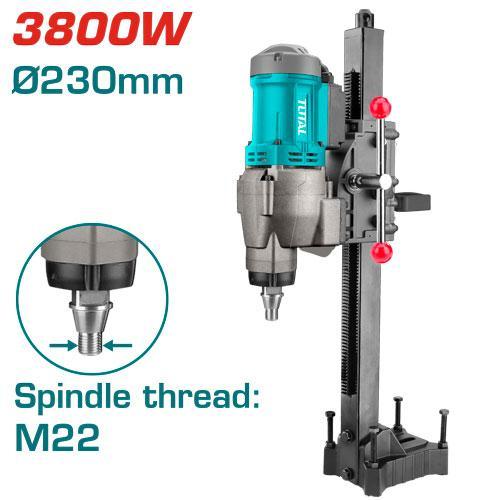 TOTAL FOREUSE DIAMANT SUR COLONNE 3800W [TDDM38001]