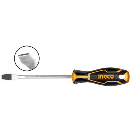 INGCO SCREWDRIVER FOR SLOTTED SCREWS : 6,5MM