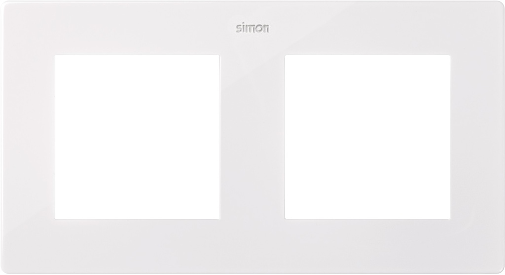 GENERIC PLAQUE DOUBLE BLANC SIMON 24 