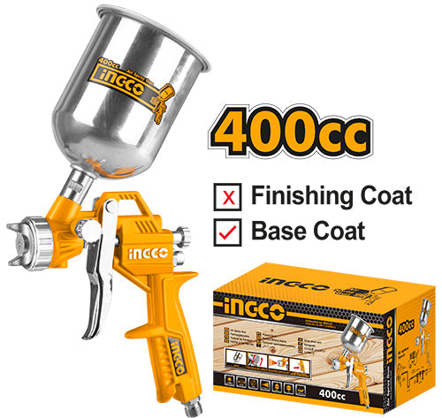 INGCO SPRAY GUN 1,5MM  400CC  