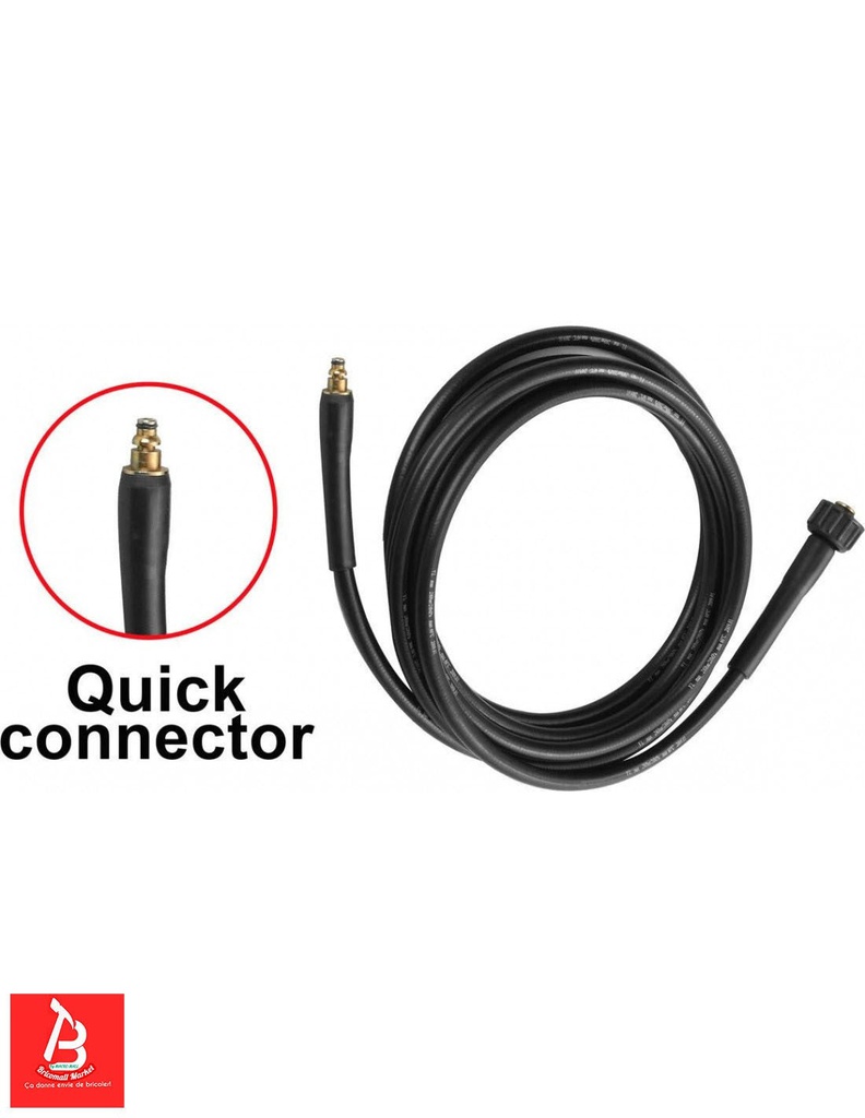 INGCO TUYAU HAUTE PRESSION (CONNECTEUR RAPIDE) 5M  [AHPH5028]