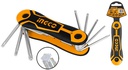 INGCO CLES DE POCHE TORX [HHK14083]