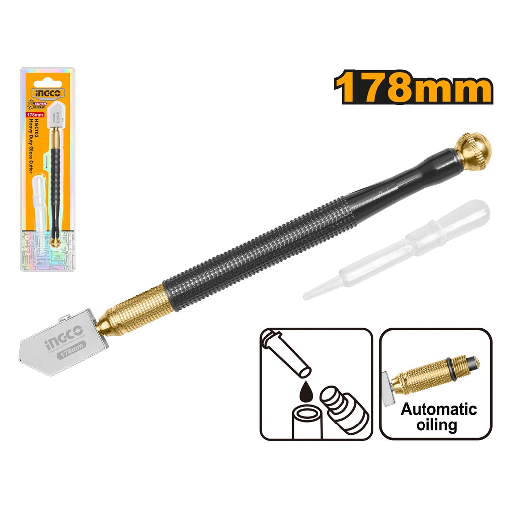 INGCO COUTEAU A VERRE [HGCT03]