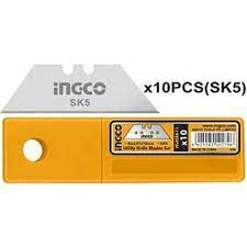 INGCO SET DE 10 LAMES DE COUTEAUX SK5  [HUKB611]
