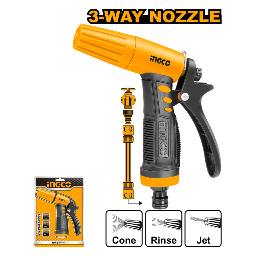 INGCO PISTOLET D'ARROSAGE  [HWSG032]