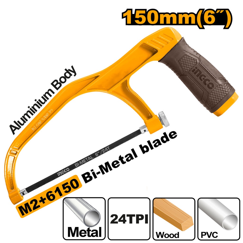 INGCO MINI SCIE A METAUX 150MM  [MHHF1503]