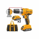 INGCO VISSEUSE PERCEUSE A PERCUSSION 12V LITHIUM-ION [CIDLI1222]