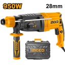 INGCO MARTEAU PERFORATEUR 28MM 950W  [RGH9528]