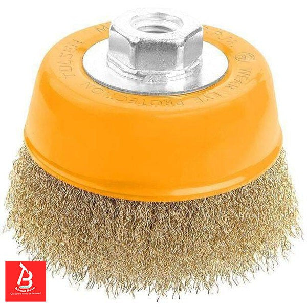INGCO BROSSE METALLIQUE 100MM [WB11001]
