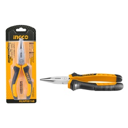 INGCO PINCE A BEC LONG 160MM SS  [HLNP08168]