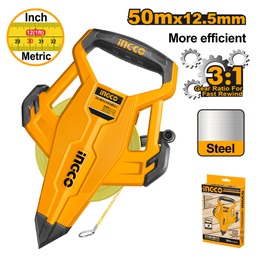 INGCO RUBAN A MESURER EN ACIER 50M [HSMT8550]