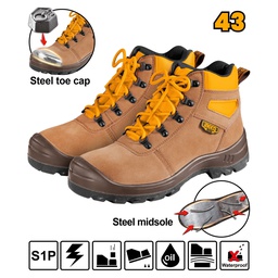 INGCO CHAUSSURES DE SECURITE S1P TAILLE 43 [SSH02S1P.43]