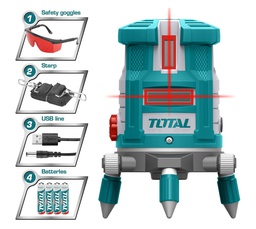 [TLL306505] TOTAL laser level 30M