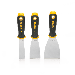 VITO SPATULE FLEXIBLE ACIER INOXIDABLE MANCHE BI-MATIERE 100X220MM [VIEFI100]
