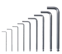 VITO JEU DE 9 CLES MALES LONGUES A TETE SPHERIQUE  [VIJCHBLP9]