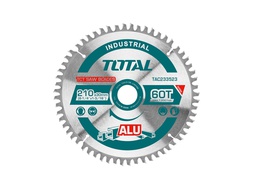 TOTAL LAME DE SCIE CIRCULAIRE (ALUMINIUM) 210MM 60T [TAC233523]