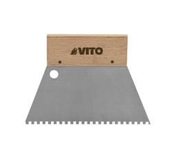 VITO SPATULE EN ACIER DENTEE 180MM 8X8MM [VIED1808]